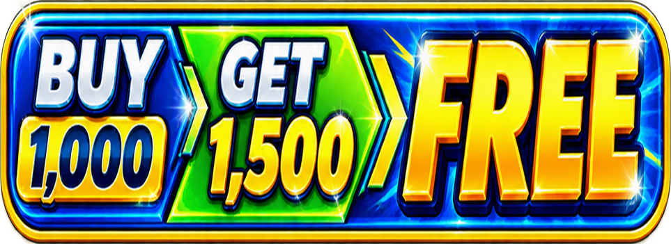 Buy 1,000, get 1,500 free