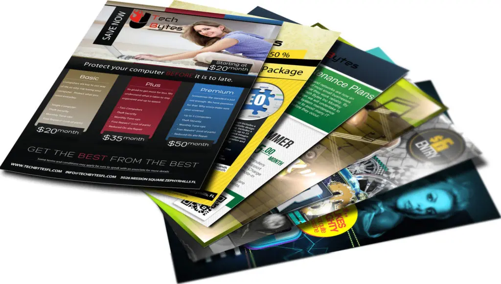 Flyer Printing Services - Affordable, High-Impact Custom Flyers