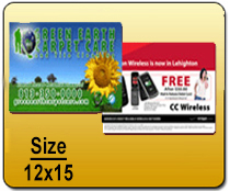 12x15 Maximum Size EDDM Postcard Printing