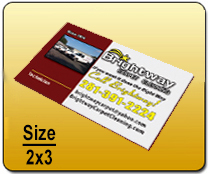 Business Cards - 2x3